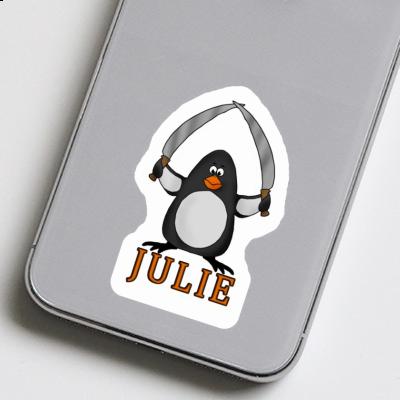 Sticker Julie Penguin Laptop Image