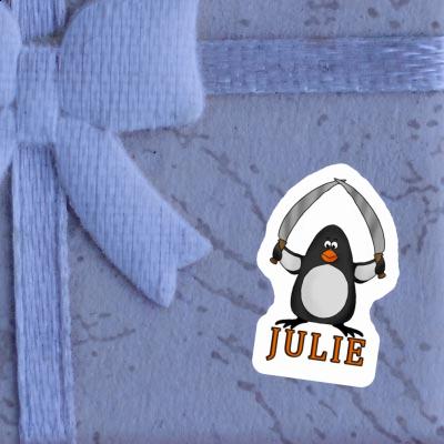 Sticker Julie Penguin Gift package Image