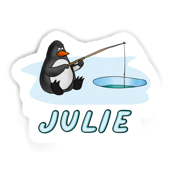 Julie Sticker Penguin Laptop Image