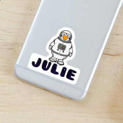 Julie Sticker Astronaut Notebook Image