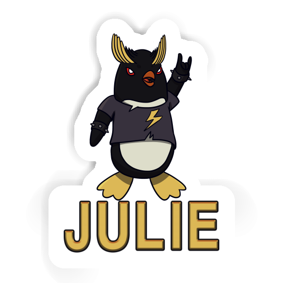 Julie Sticker Rocking Penguin Image