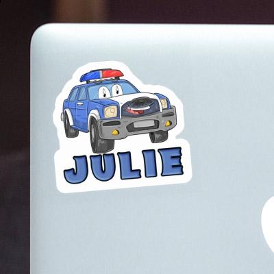 Sticker Julie Police Car Gift package Image