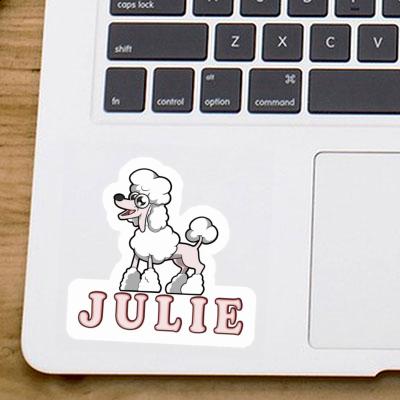 Sticker Pudel Julie Notebook Image