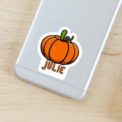 Pumpkin Sticker Julie Image