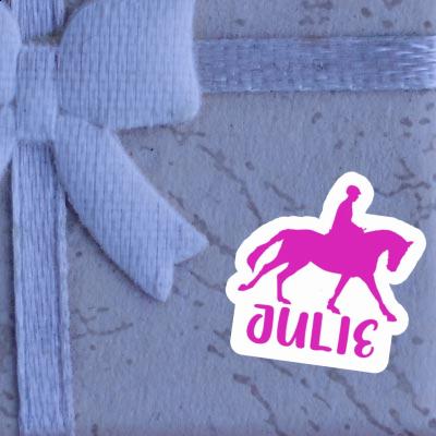 Sticker Julie Horse Rider Image