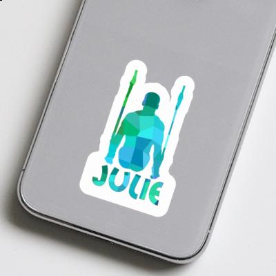 Sticker Julie Ring gymnast Notebook Image