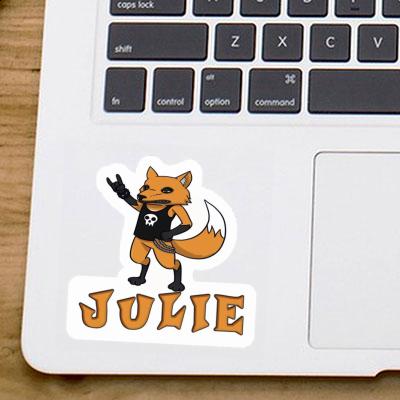 Sticker Julie Rocker Fox Image