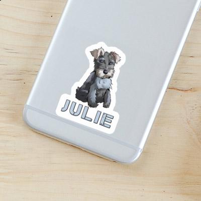 Sticker Julie Schnauzer Laptop Image