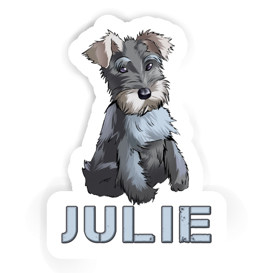 Sticker Julie Schnauzer Gift package Image