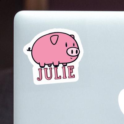 Autocollant Cochon Julie Gift package Image