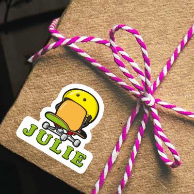 Skateboard Egg Sticker Julie Gift package Image