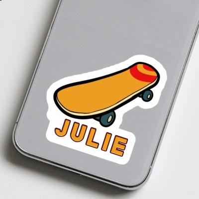 Sticker Julie Skateboard Image