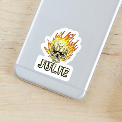 Sticker Julie Skull Image