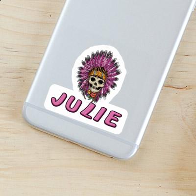 Sticker Womens Skull Julie Gift package Image