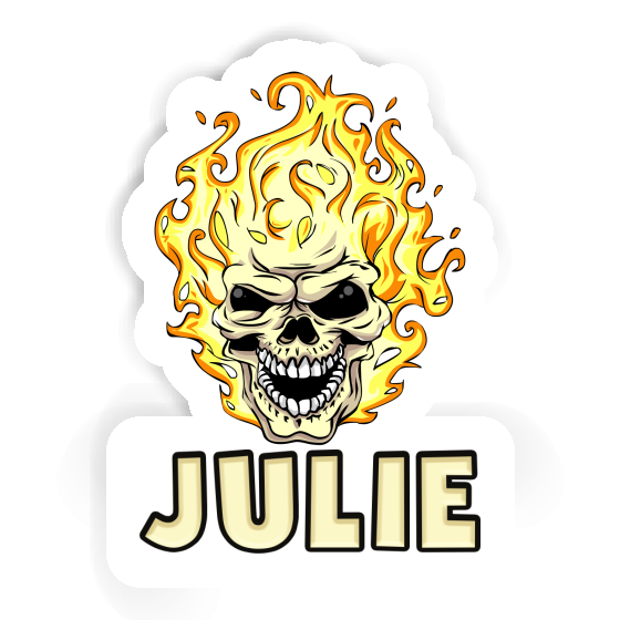 Sticker Julie Skull Gift package Image