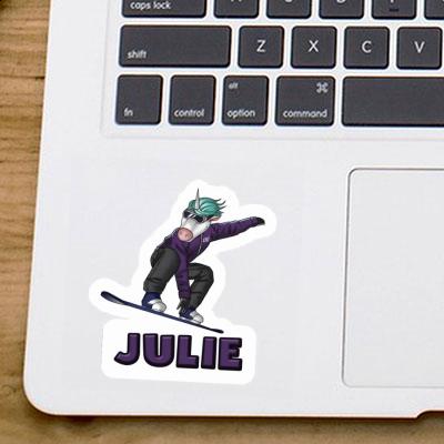 Sticker Julie Snowboarder Gift package Image