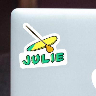 Stand Up Paddle Sticker Julie Notebook Image