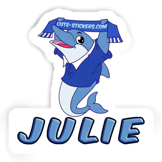 Sticker Julie Dolphin Notebook Image