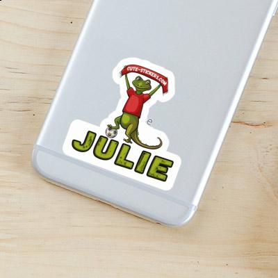 Sticker Lizard Julie Notebook Image