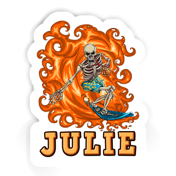 Sticker Julie Surfer Image