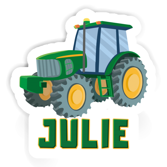 Sticker Julie Tractor Image