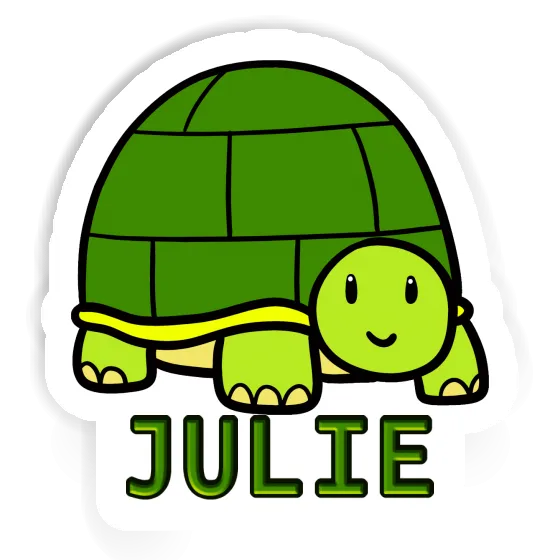 Turtle Sticker Julie Laptop Image