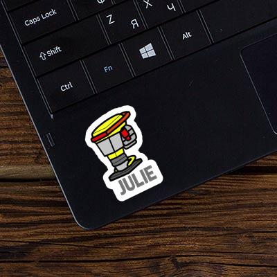 Vibratory Rammer Sticker Julie Laptop Image