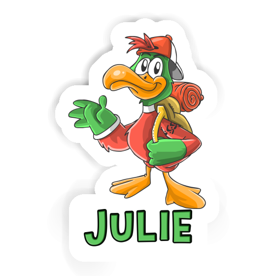 Sticker Hiker Julie Laptop Image