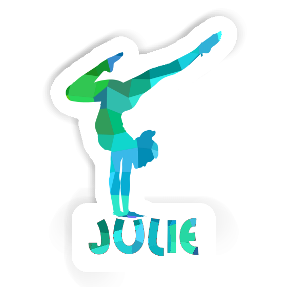 Sticker Julie Yoga Woman Gift package Image