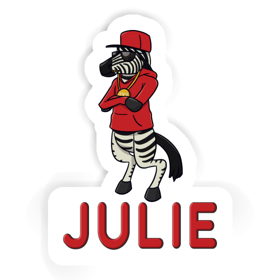 Julie Sticker Zebra Gift package Image