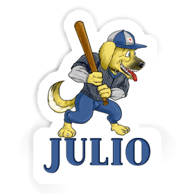 Julio Sticker Dog Image