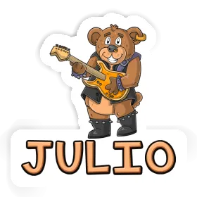 Guitarist Sticker Julio Image