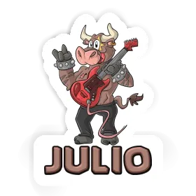 Guitarist Sticker Julio Image