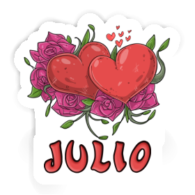 Julio Sticker Heart Image