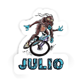 Julio Sticker Biker Image