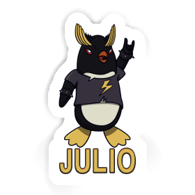Julio Sticker Rocking Penguin Image