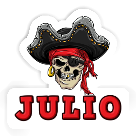 Julio Sticker Pirate Image