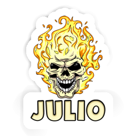 Julio Sticker Firehead Image