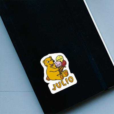 Aufkleber Eiscreme-Bär Julio Laptop Aufkleber Eiscreme-Bär Julio Laptop Image