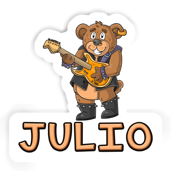 Guitarist Sticker Julio Guitarist Sticker Julio Image