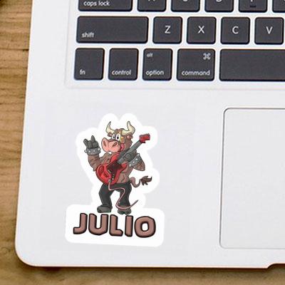 Guitarist Sticker Julio Guitarist Sticker Julio Image