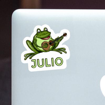 Autocollant Grenouille à guitare Julio Notebook Autocollant Grenouille à guitare Julio Gift package Image