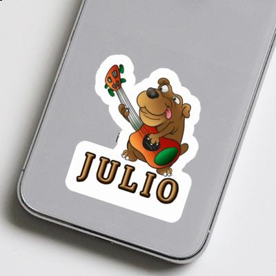 Sticker Guitarist Julio Notebook Sticker Guitarist Julio Gift package Image