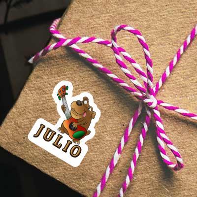 Sticker Guitarist Julio Laptop Sticker Guitarist Julio Laptop Image
