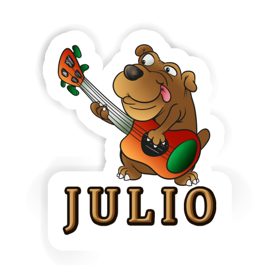 Sticker Guitarist Julio Sticker Guitarist Julio Image