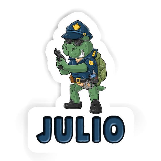 Officer Sticker Julio Notebook Officer Sticker Julio Gift package Image