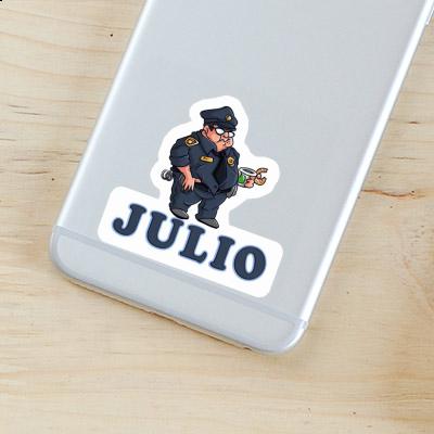 Sticker Julio Police Officer Laptop Sticker Julio Police Officer Laptop Image