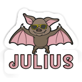 Autocollant Chauve-souris Julius Image