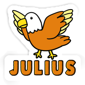 Autocollant Julius Oiseau Image