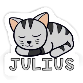 Chat Autocollant Julius Image